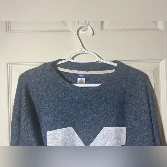 Vintage Ladies Michigan Long Sleeve XXL Fleece Sweater Sweatshirt - Picture 4 of 16